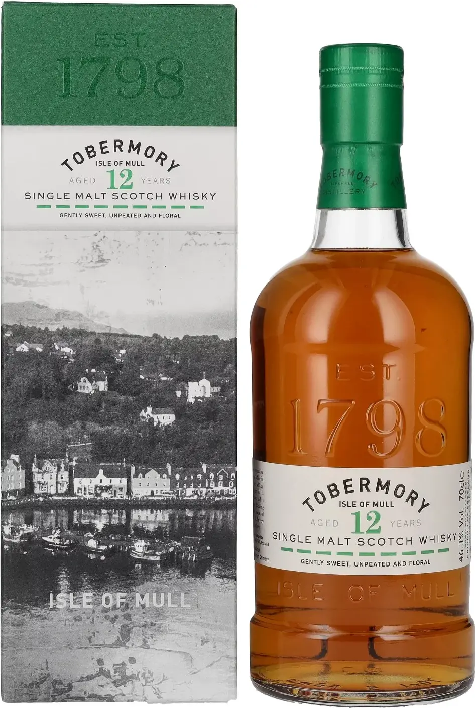 Tobermory 12 Year Whisky 46,3% Vol. 0,7l