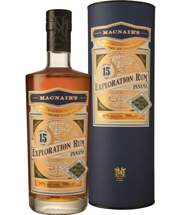 MacNair's EXPLORATION RUM PANAMA 15 YEAR OLD 46% Vol. 0,7l