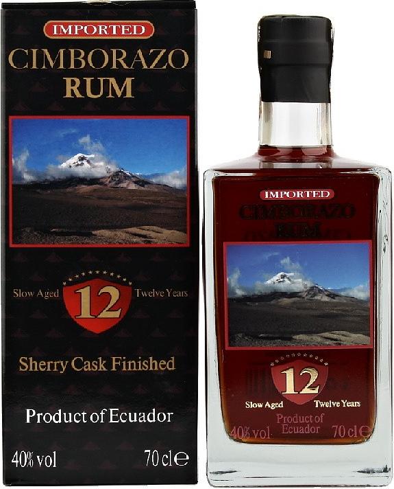 Cimborazo Rum 12 Years Sherry Cask Finished 40% Vol. 0,7l in Giftbox