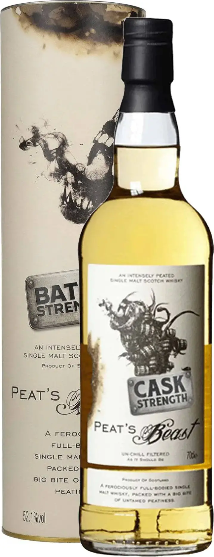 Peat's Beast Batch Strength 52,1% Vol. 0,7l in Giftbox