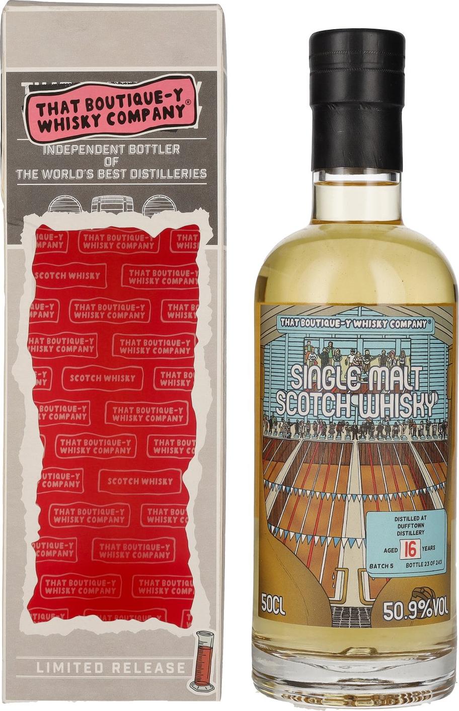 That Boutique-y Whisky Company DUFFTOWN 16 Years Old Batch 5 50,9% Vol. 0,5l in Giftbox