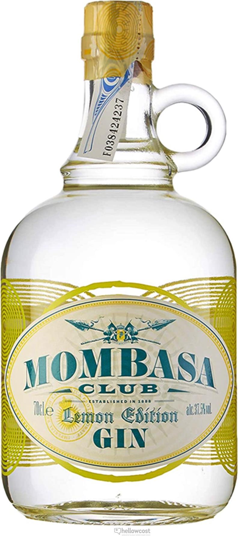 Mombasa Club Lemon Edition Gin 37,5% Vol. 0,7l