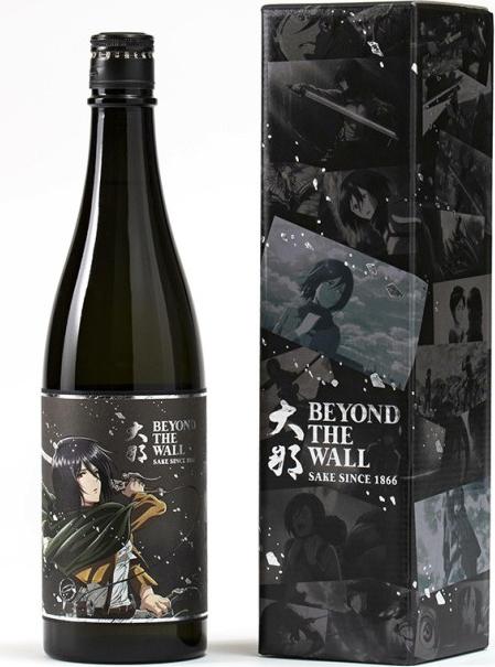 Beyond the Wall Attack on Titan MIKASA Japanese Sake 15% Vol. 0,72l