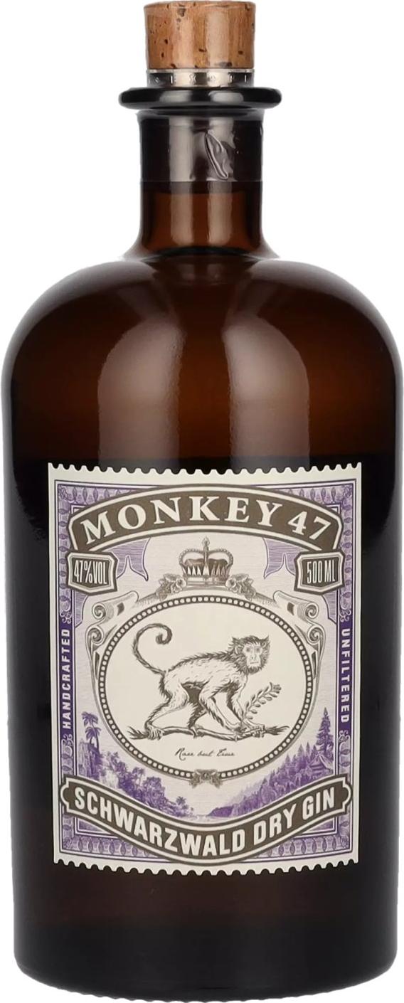 Monkey 47 Schwarzwald Dry Gin 47% Vol. 0,5l