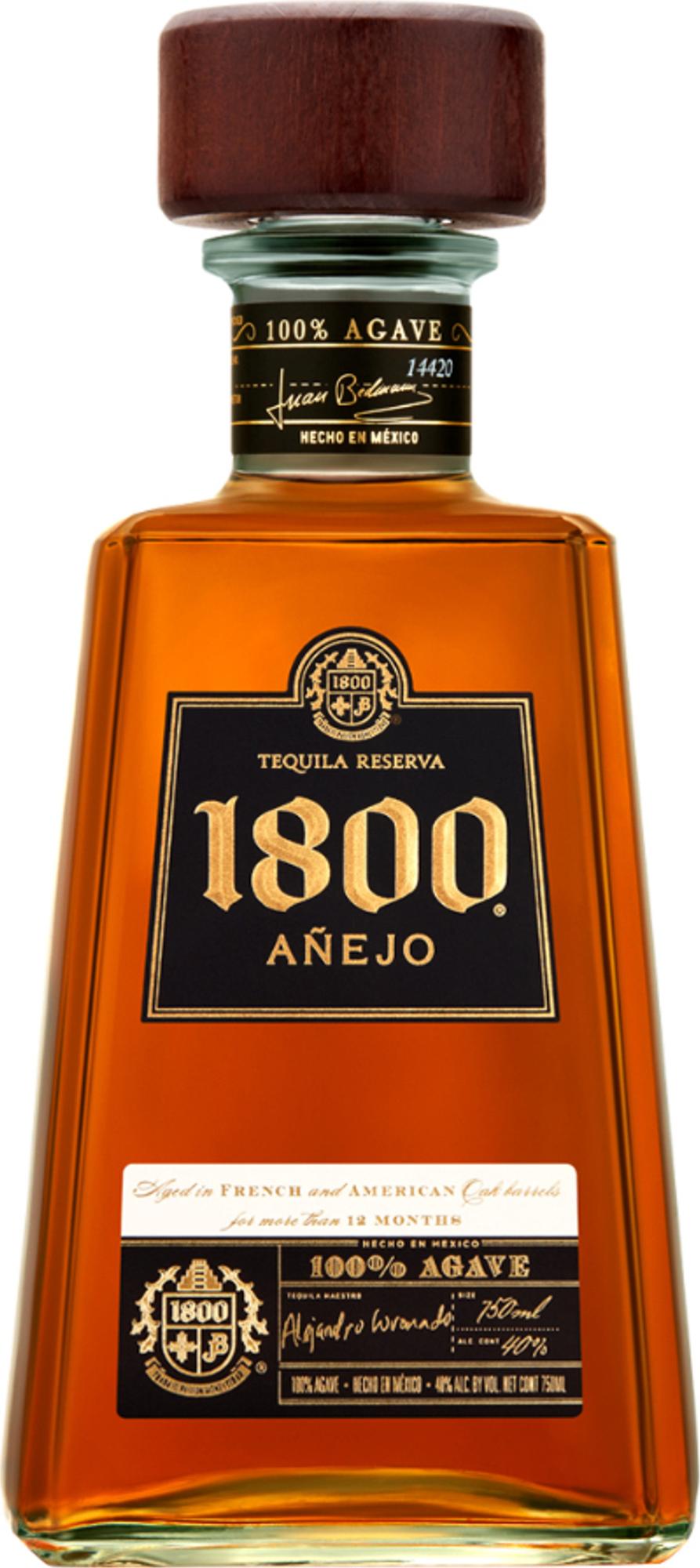 1800 Tequila Reserva AÑEJO 38% Vol. 0,7l