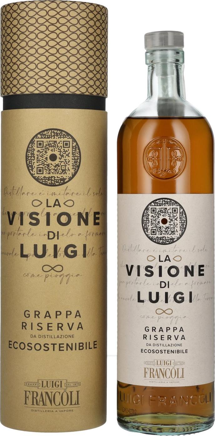 Luigi Francoli La Visione di Luigi La Riserva 40% Vol. 0,7l