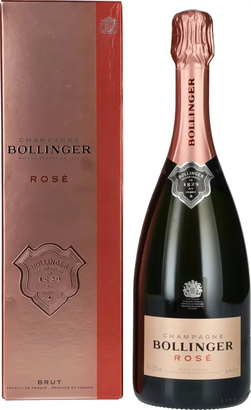 Bollinger ROSÉ Brut Champagne 12% Vol. 0,75l in Giftbox