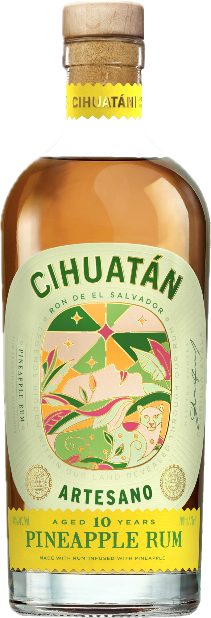 Cihuatán ARTESANO PINEAPPLE Rum 40% Vol. 0,7l