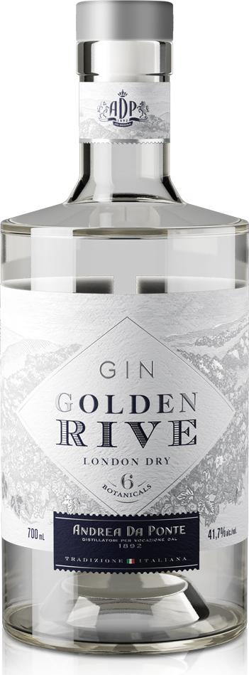 Andrea Da Ponte Golden Rive London Dry Gin 41,7% Vol. 0,7l