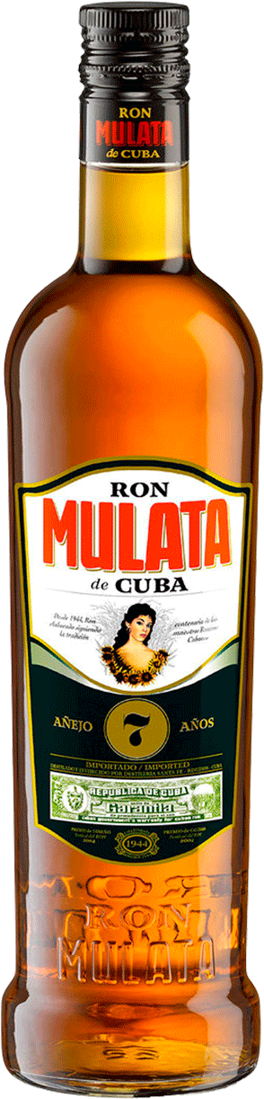 Ron Mulata Añejo 7 Años 38% Vol. 0,7l