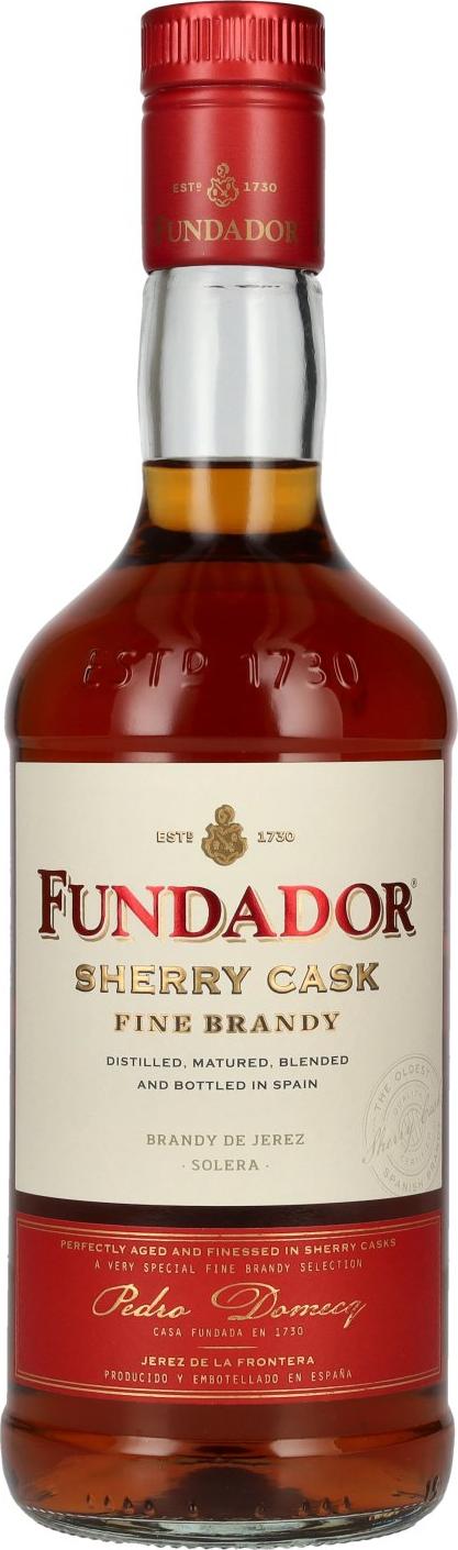 Fundador SHERRY CASK Fine Brandy 36% Vol. 0,7l