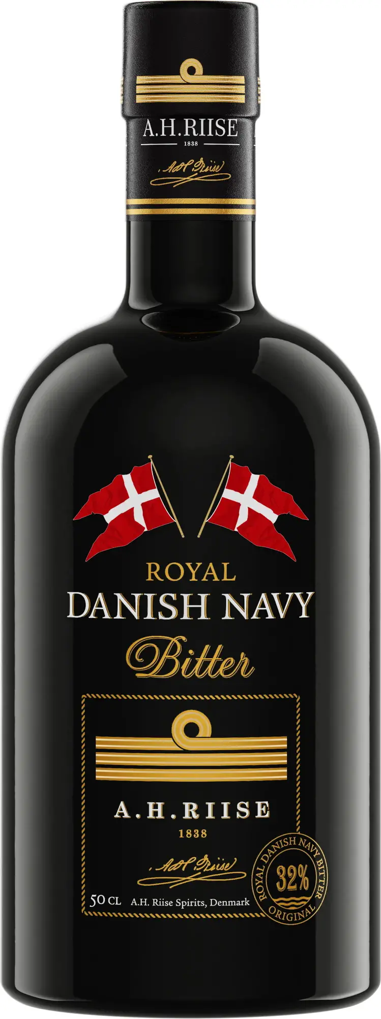 A.H. Riise / Old St. Croix Royal DANISH NAVY Westindian Bitter 32% Vol. 0,5l