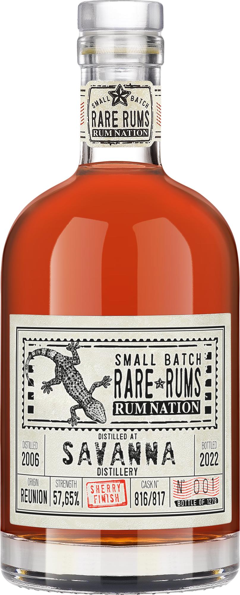 Rum Nation Rare Rums SAVANNA 2006/2022 57,7% Vol. 0,7l