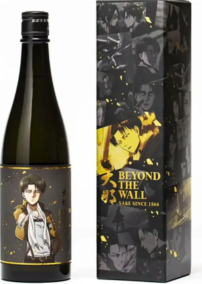 Beyond the Wall Attack on Titan LEVI Japanese Sake 15% Vol. 0,72l