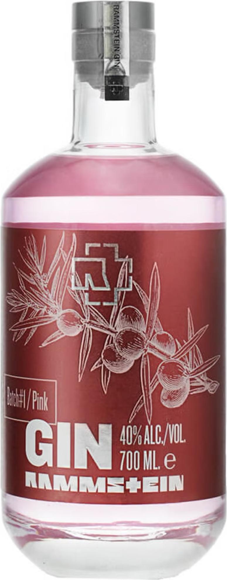 Rammstein Gin PINK Batch #1 40% Vol. 0,7l