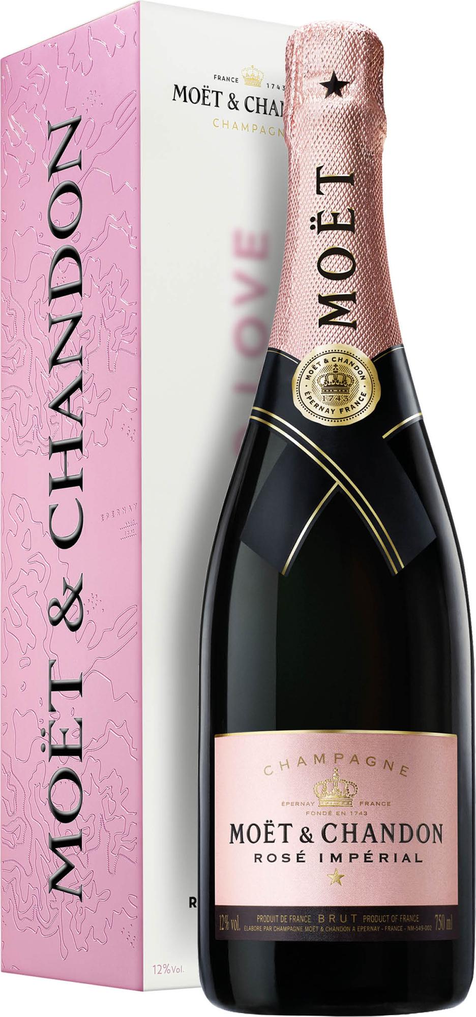 Moët & Chandon Rosé Impérial "Say Yes To Love" 12% Vol. 0,75l in Giftbox