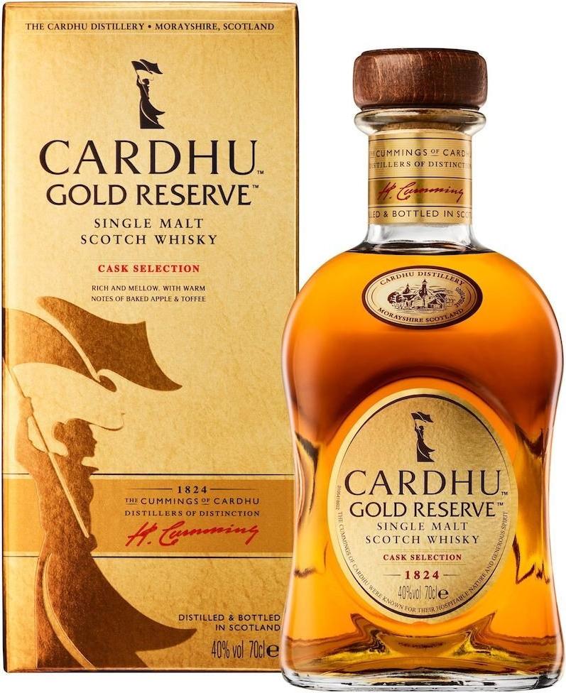The Cardhu Cardhu Gold Reserve Cask Selection Single Malt Scotch Whisky 40% Vol. 0,7l in Giftbox