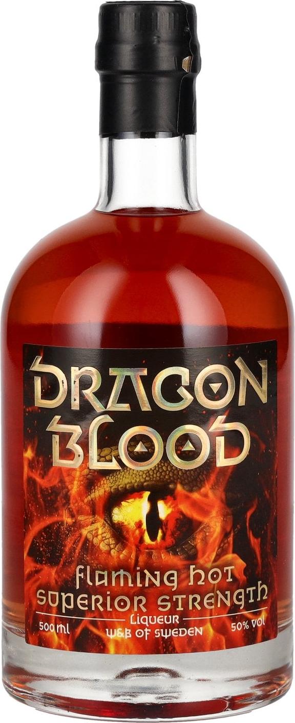 Dragon Blood Flaming Hot Superior Strength Liqueur 50% Vol. 0,5l