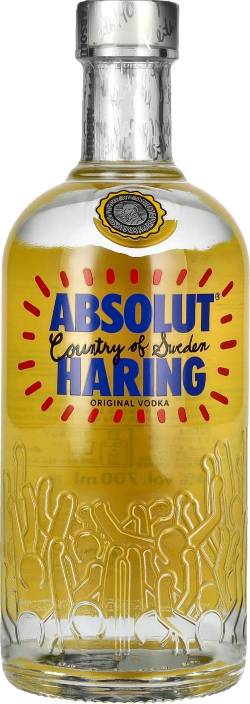 Absolut HARING Vodka 40% Vol. 0,7l