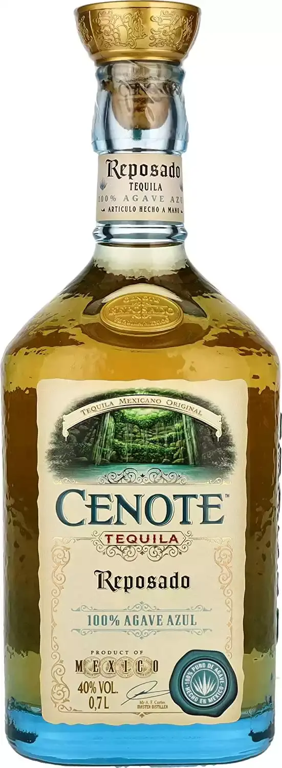 Cenote Tequila Reposado 100% Agave Azul 40% Vol. 0,7l