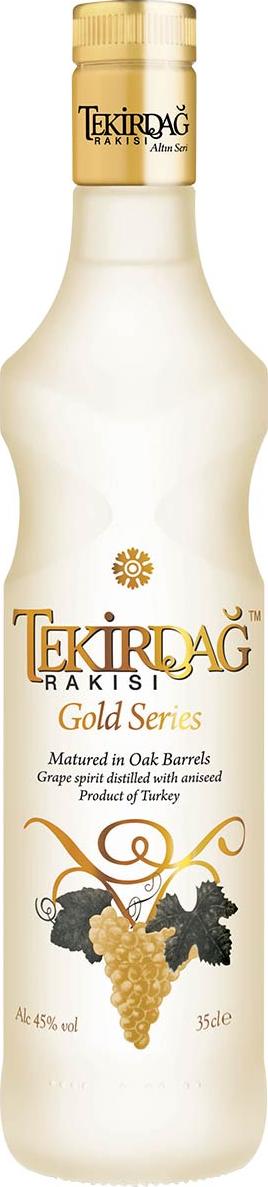 Tekirdag Rakisi Gold Series 45% Vol. 0,35l