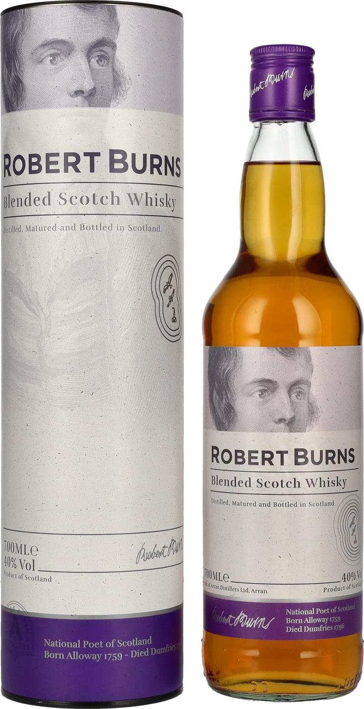 Arran The Robert Burns Blend 40% Vol. 0,7l in Giftbox
