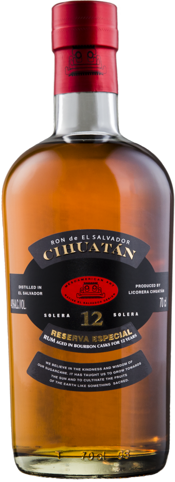 Cihuatán 12 YO Reserva Especial Rum 40% Vol. 0,7l