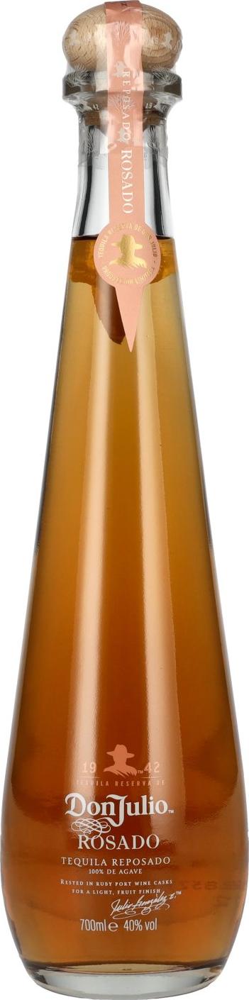 Don Julio Tequila Rosado Reposado 100% De Agave 40% Vol. 0,7l
