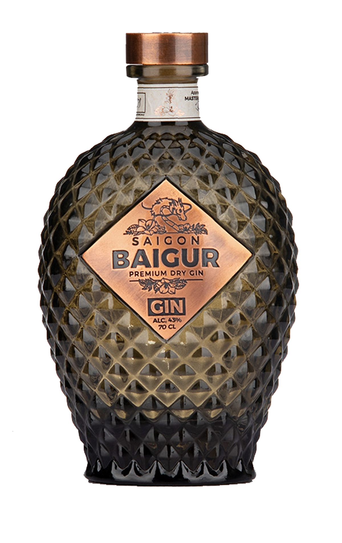 Saigon Baigur Premium Dry Gin 43% Vol. 0,7l
