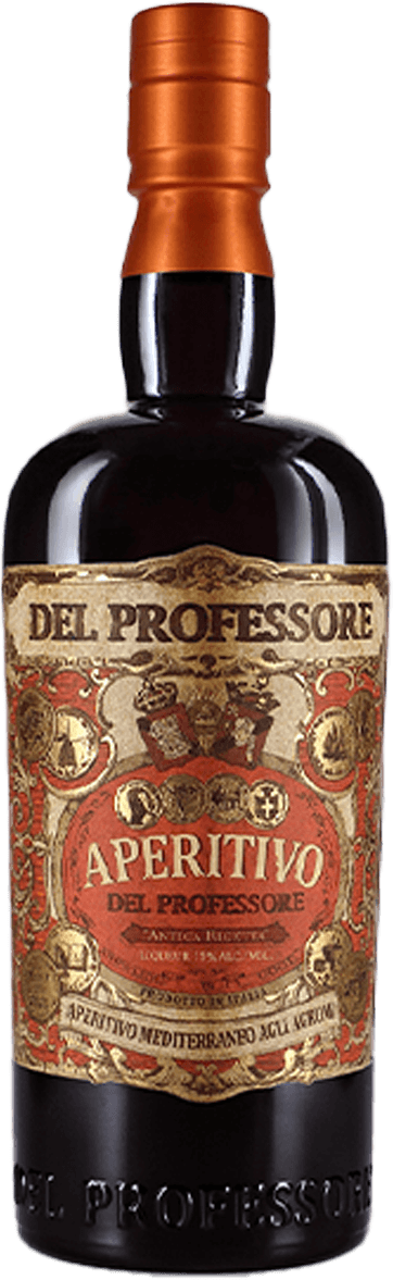 Del Professore APERITIVO MEDITERRANEO AGLI AGRUMI Liqueur 15% Vol. 0,7l