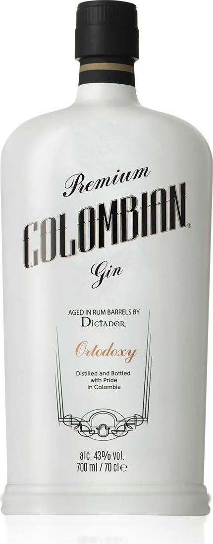 Dictador ORTODOXY GIN 43% Vol. 0,7l