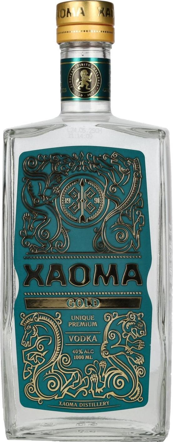 XAOMA Gold Unique Premium Vodka 40% Vol. 1l