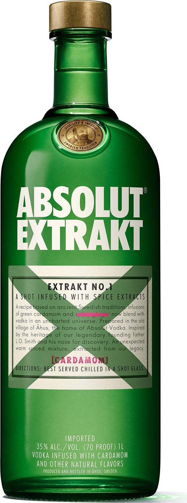 Absolut Extrakt CARDAMOM 35% Vol. 0,7l