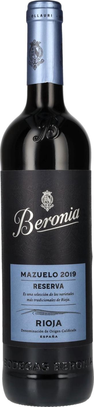 Beronia Mazuelo Reserva Rioja DOC 2019 13,5% Vol. 0,75l