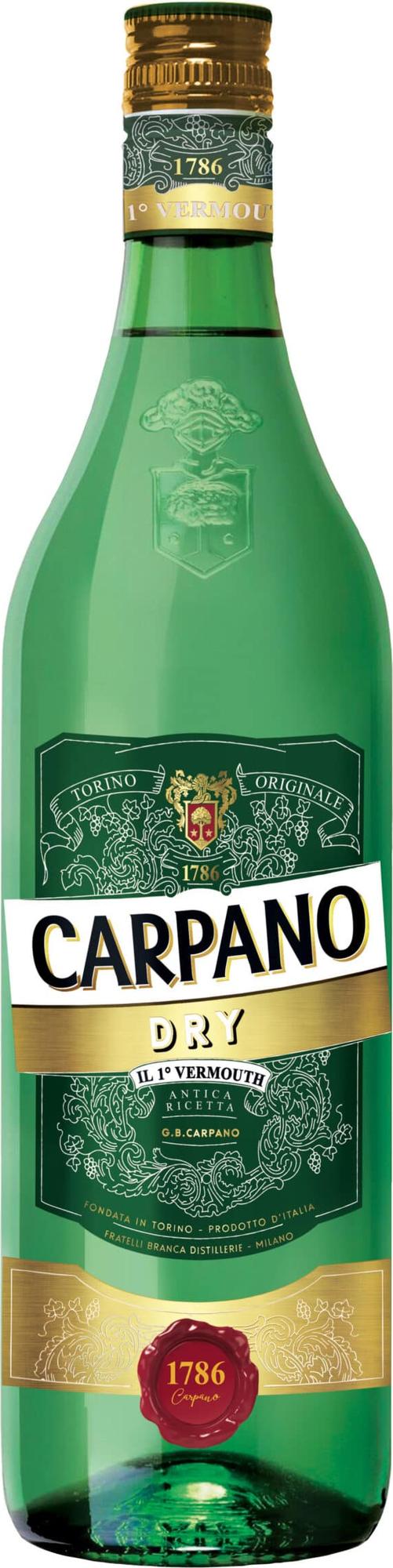 Carpano Dry Vermouth 18% Vol. 0,75l