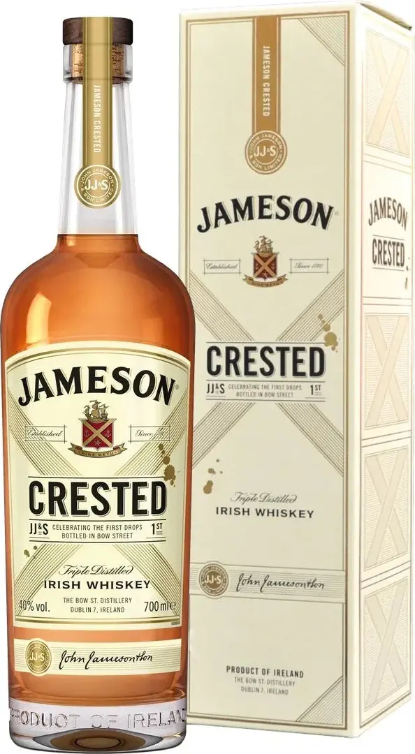 Jameson CRESTED 40% Vol. 0,7l in Giftbox