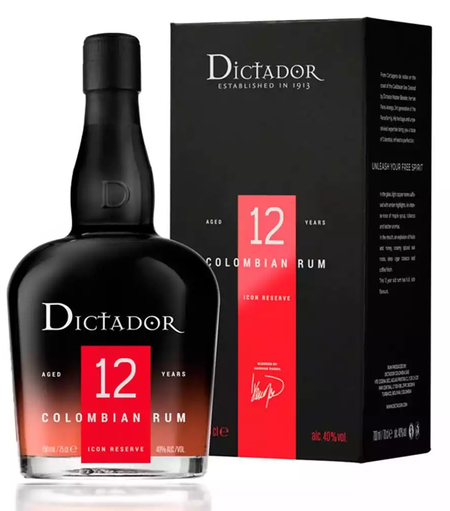 Dictador 12 YO ICON RESERVE 40% Vol. 0,7l in Giftbox