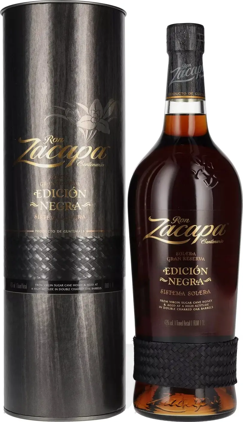 Zacapa EDICIÓN NEGRA Gran Reserva 43% Vol. 1l in Giftbox