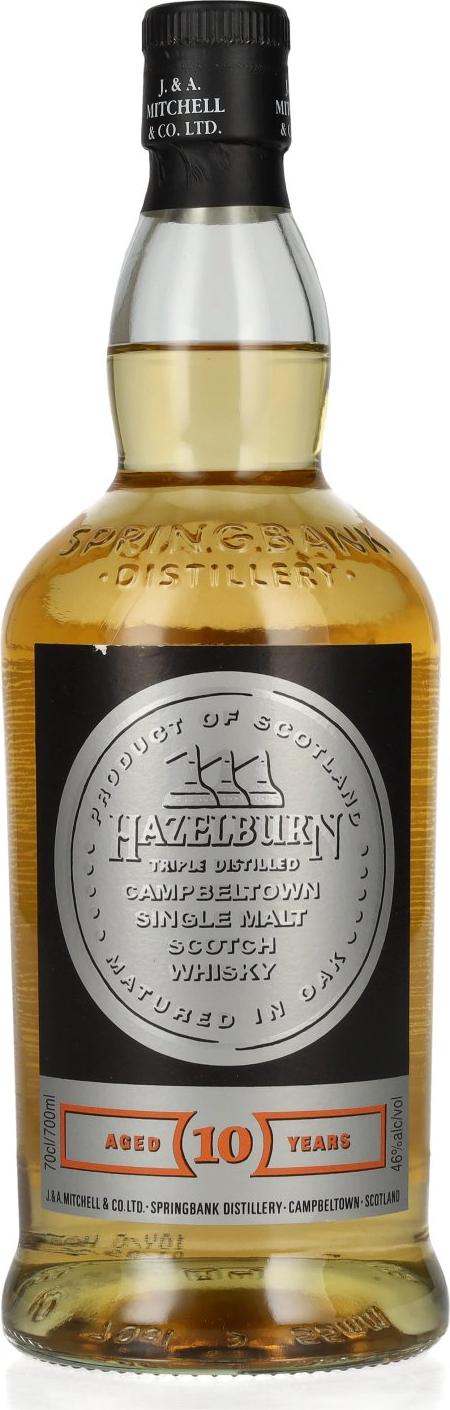 Hazelburn 10 Years Old Campbeltown Single Malt Scotch Whisky 46% Vol. 0,7l