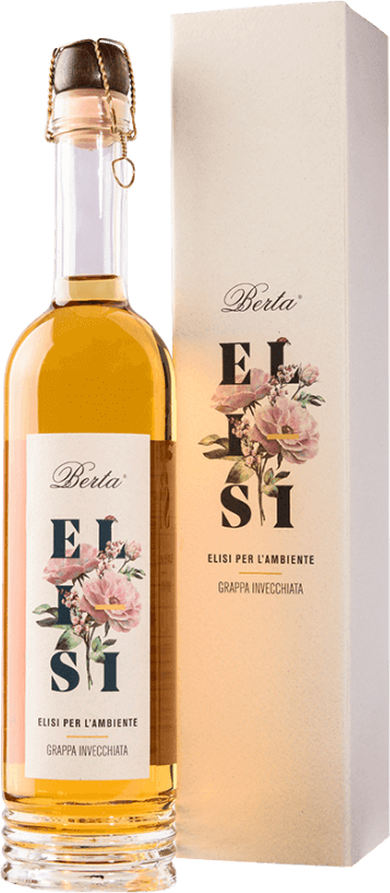 Berta Grappa Elisi 43% Vol. 0,5l in Giftbox