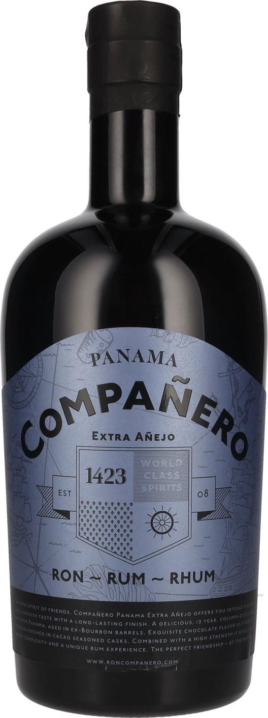 Compañero PANAMA Extra Añejo Rum 54% Vol. 3l
