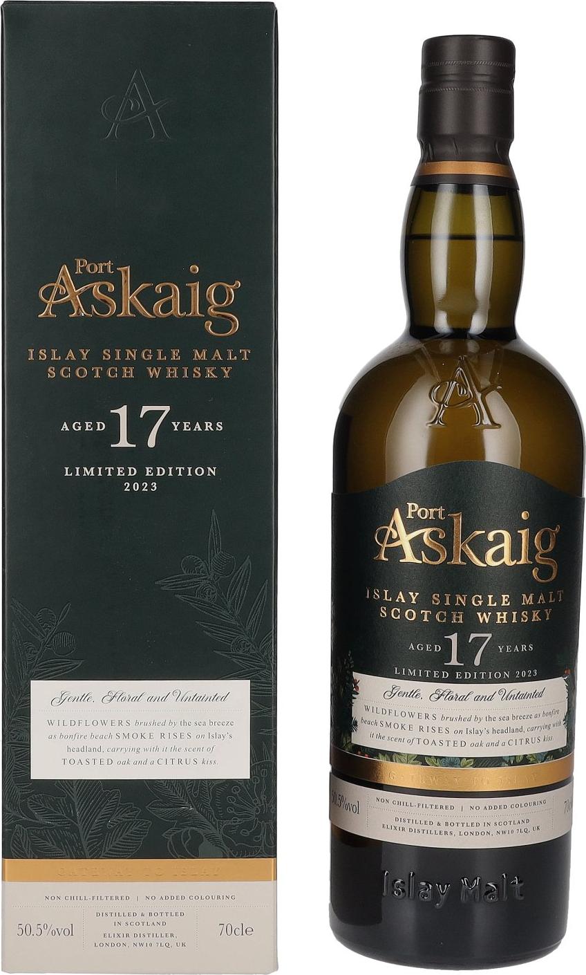 Port Askaig 17 Years Old Islay Single Malt Limited Edition 2023 50,5% Vol. 0,7l in Giftbox