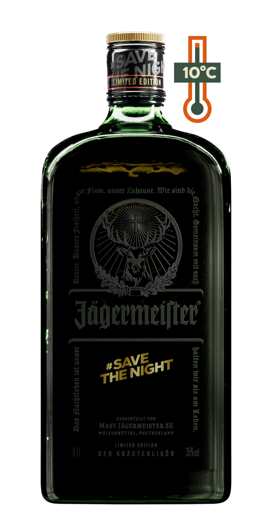 Jägermeister SAVE THE NIGHT Limited Edition 35% Vol. 0,7l