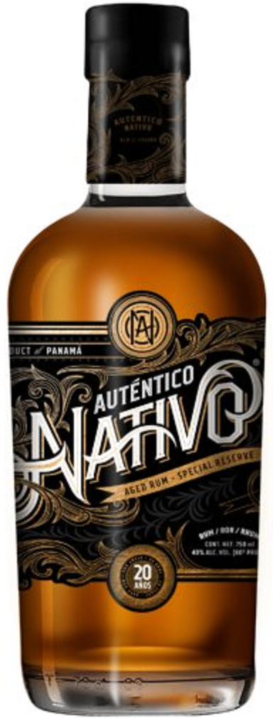 Nativo Auténtico Nativo 20 Years Old Special Reserve Rum 40% Vol. 0,7l in Giftbox