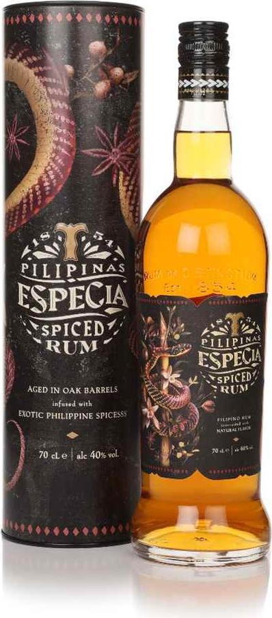 Tanduay Especia Spiced Rum 40% Vol. 0,7l