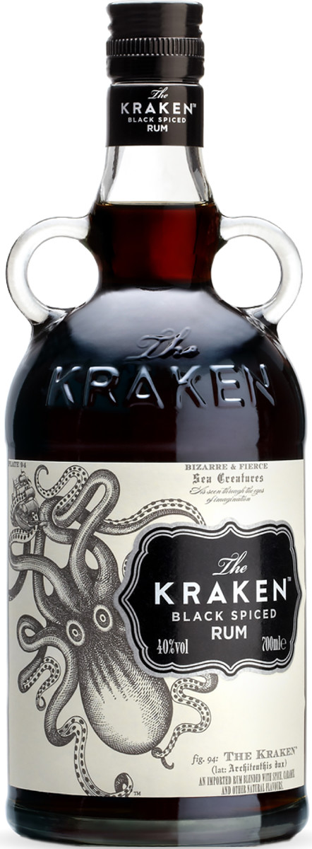 The Kraken Black Spiced Rum 40% Vol. 0,7l