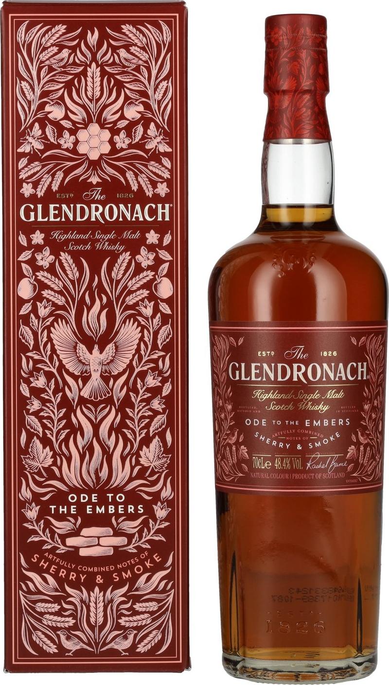 The GlenDronach ODE TO THE EMBERS Highland Single Malt 48,4% Vol. 0,7l in Giftbox