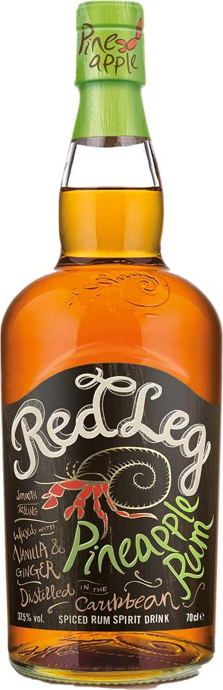 RedLeg Pineapple Spiced Rum 37,5% Vol. 0,7l