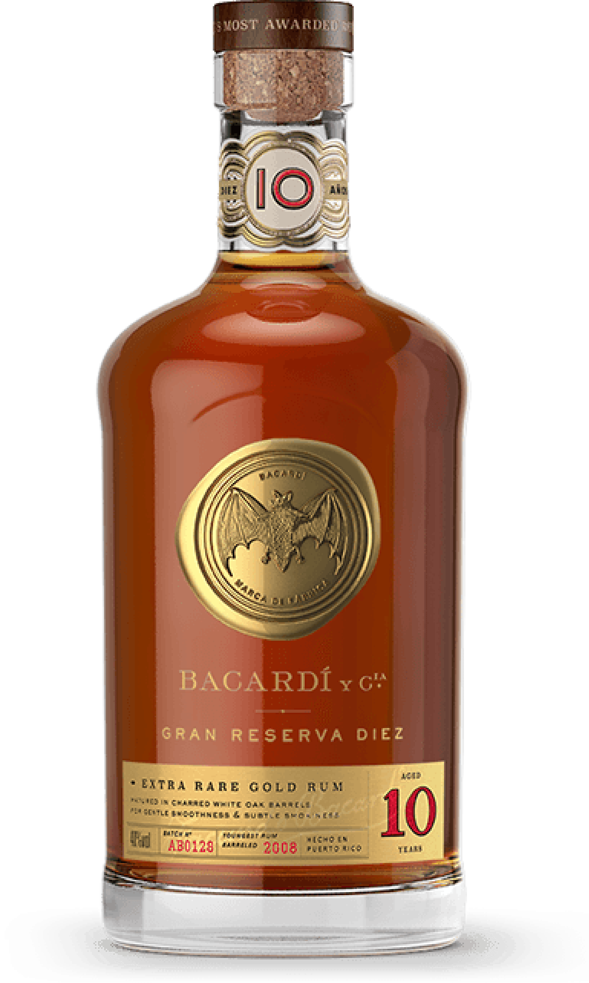 Bacardi Gran Reserva Diez 40% Vol. 0,7l