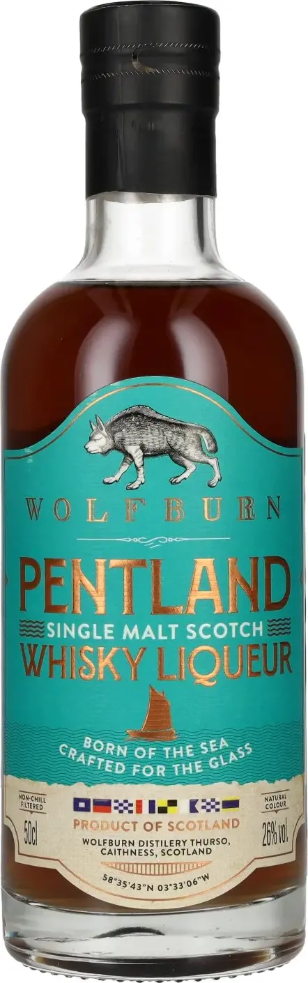 Wolfburn PENTLAND Single Malt Scotch Whisky Liqueur 26% Vol. 0,5l